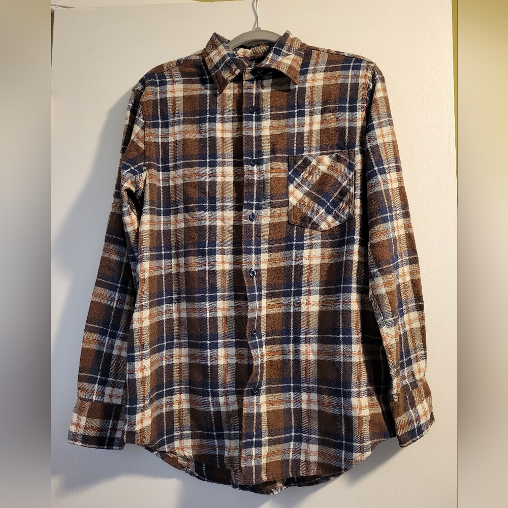 Tailor Vintage Oversized Flannel Shirt